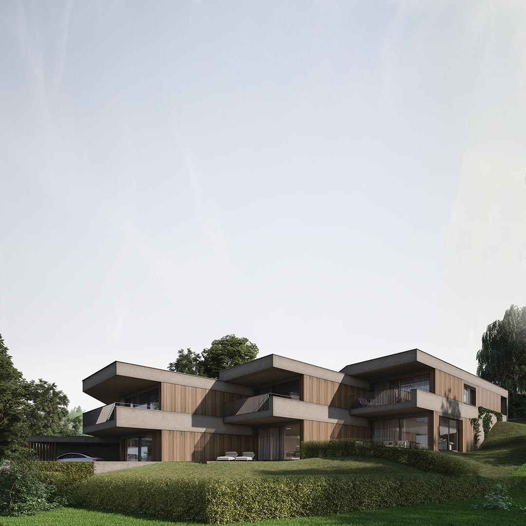 Tres casas en Heuberg